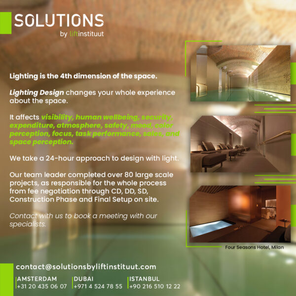 Solutions by liftinstituut- Lighting Design Services
